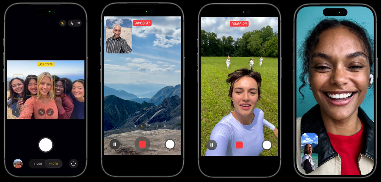 Mobilní telefon Apple iPhone 17 Pro přední kamera