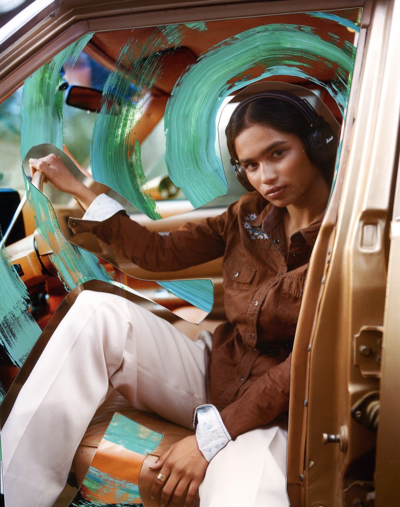 Bezdrátová sluchátka přes hlavu Marshall Major V Brown