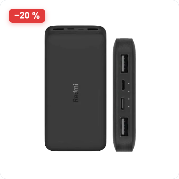 Xiaomi Redmi 18W Fast Charge Power Bank 20000mAh